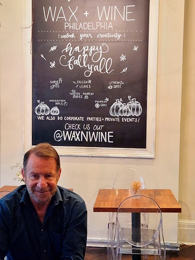 Alan at Wax + Wine
